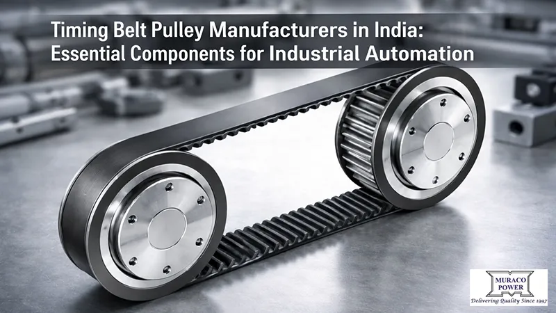 Timing Belt Pulley Manufacturers in India: Essential Components for Industrial Automation