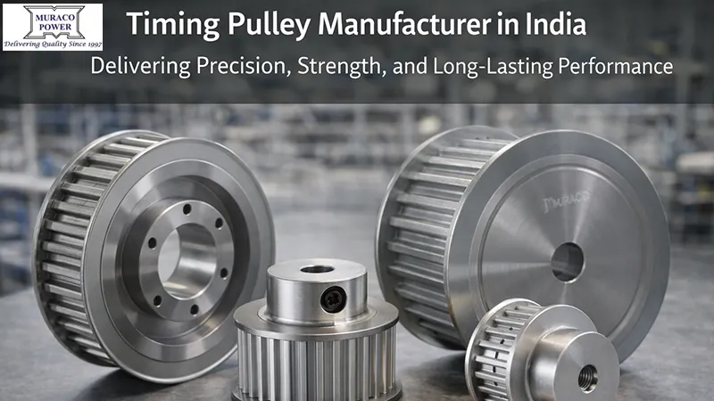 Timing Pulley Manufacturer in India Delivering Precision, Strength, and Long-Lasting Performance